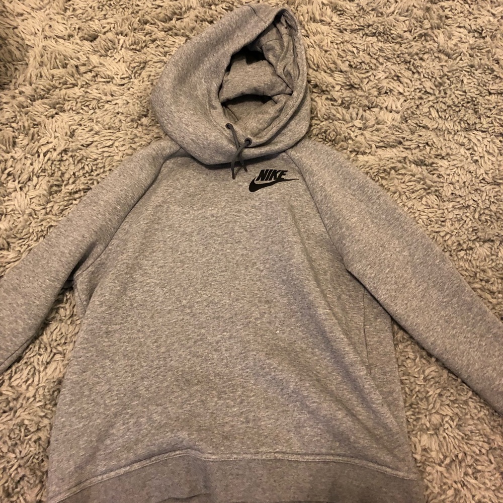 Grey NIKE hoodie